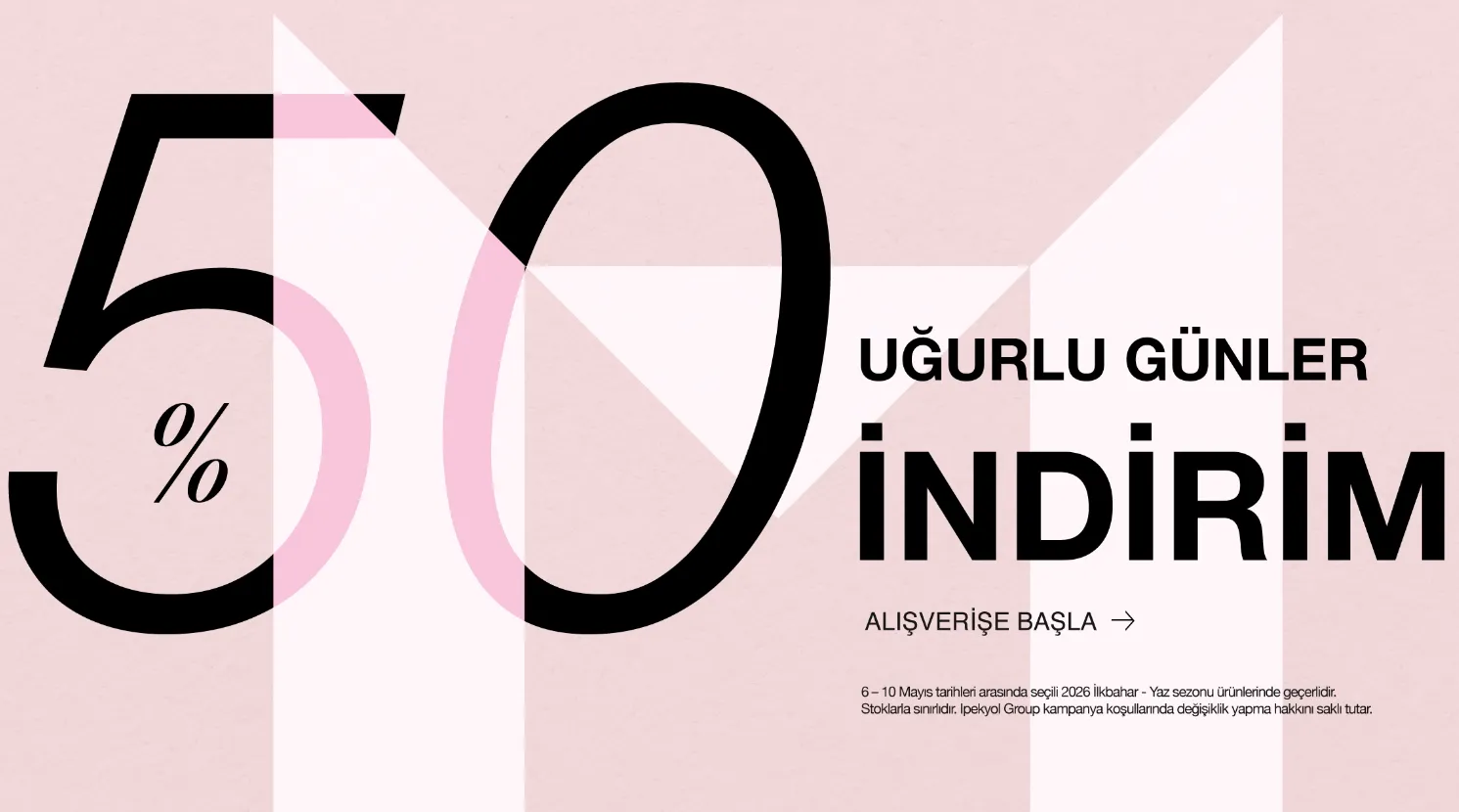 Machka Uğurlu Günler %50 İndirim Kampanyası!